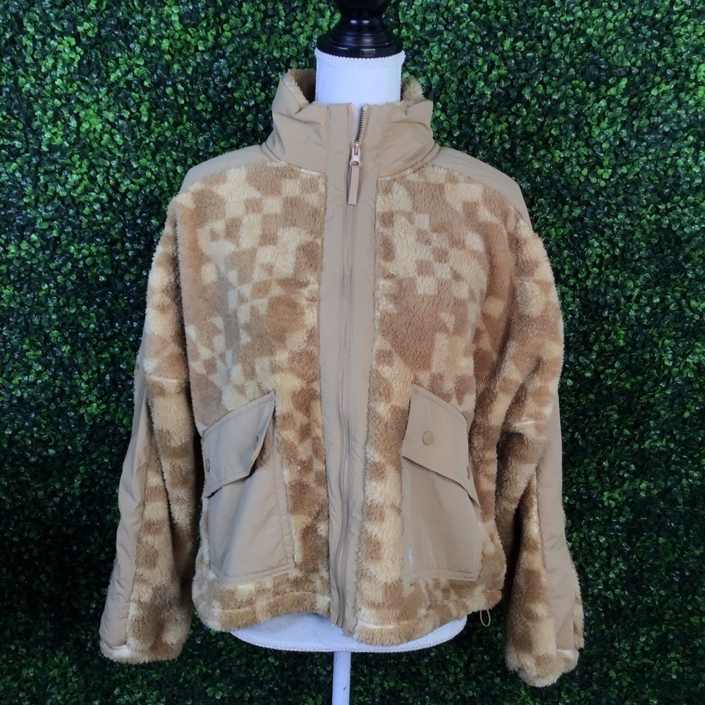 Nwt Brown loose fit‎ ultra soft jacket nwt joy lab